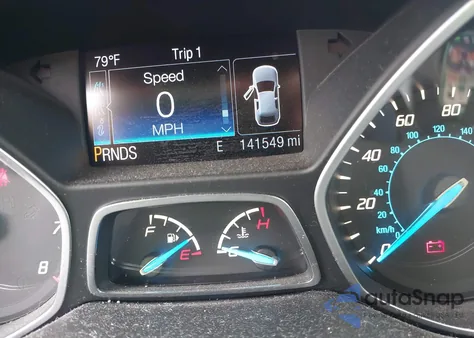 2016 Ford Escape S из США, поврежденный, VIN 1FMCU0F77GUA59874